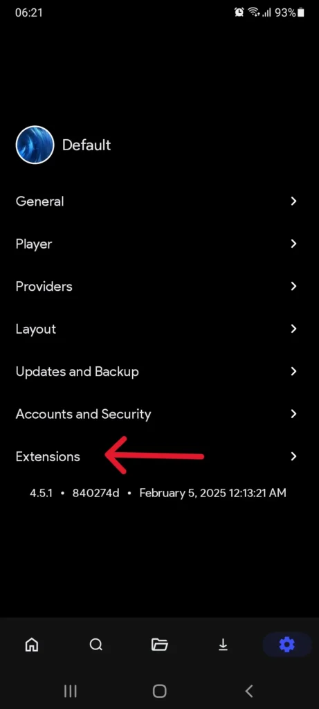 CloudStream extensions